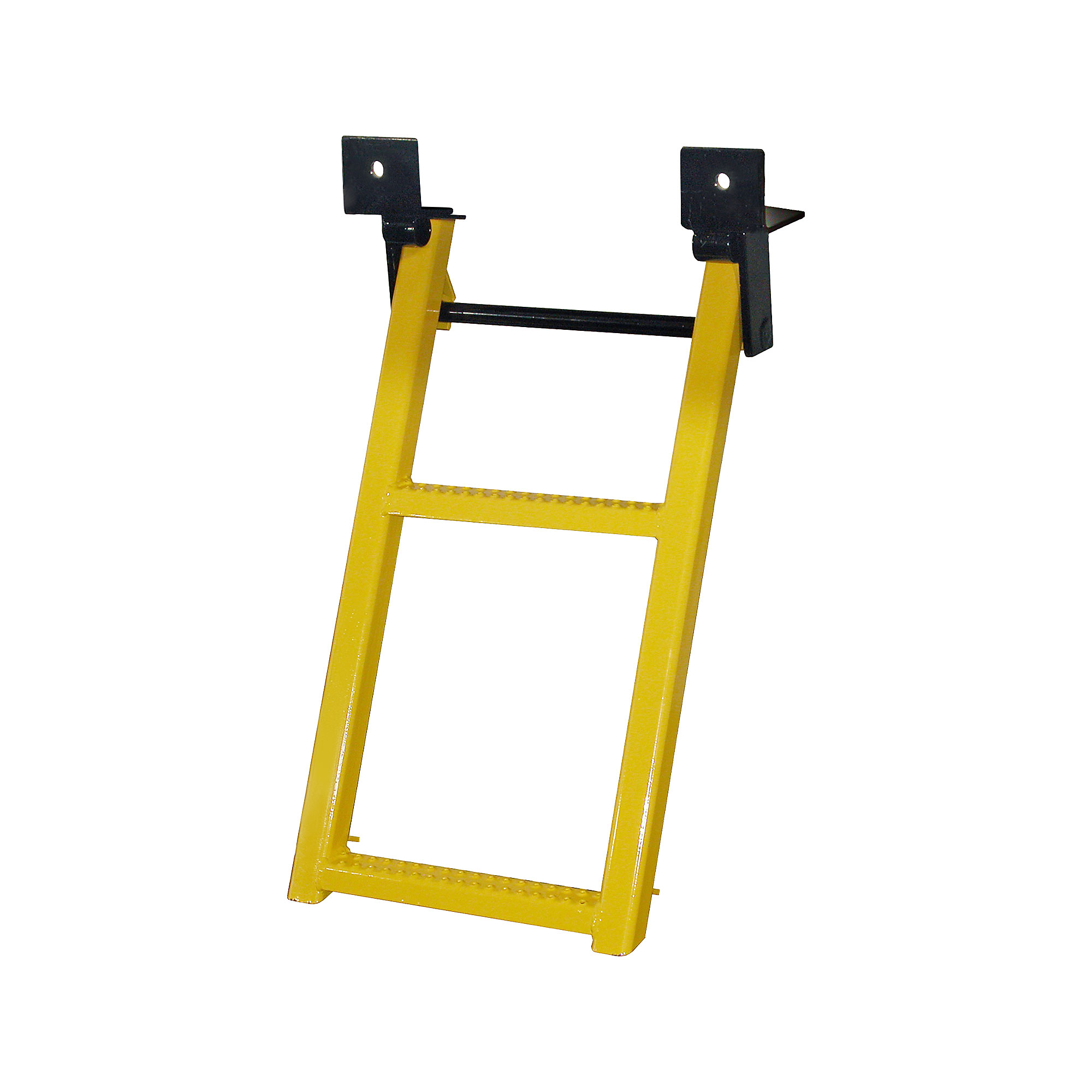 Buyers Products, Yellow Retractable Truck Steps with Nonslip Tread, Step Length 16.75 in, Step Width 3 in, Retractable, Model# RS2Y